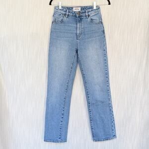 Rolla's Original Blue High-rise Straight Leg Jeans, size 25